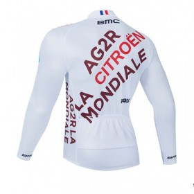 Maillot Cyclisme 2021 AG2R Citroen Team Manches Longues N001